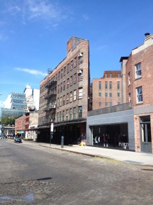 NY architecture in the Meetpacking district